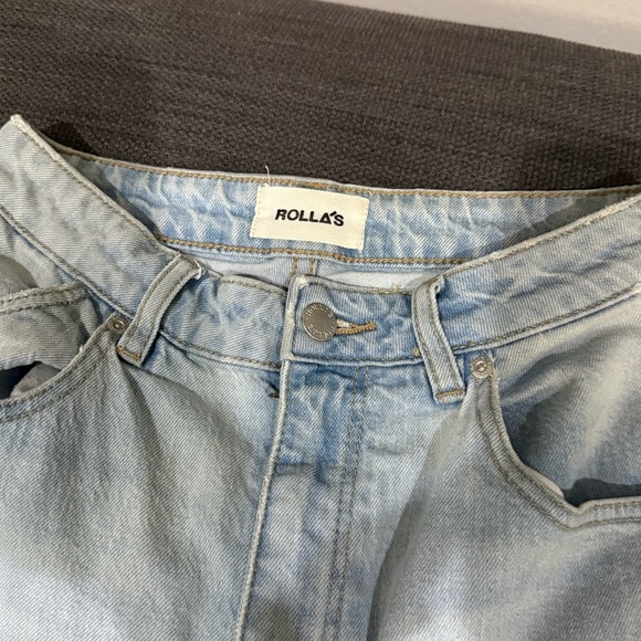 EUC ROLLA'S Eastcoast Flare Tash Blue Jeans size 26 - Picture 4 of 8